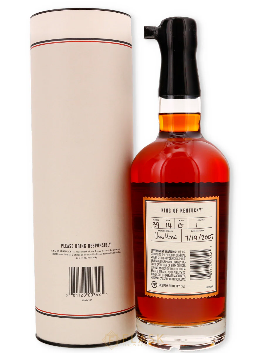 Brown Forman's King of Kentucky 16 Year Old Single Barrel Bourbon 2023 Release #39 1 Brown Forman's King of Kentucky 16 Year Old Single Barrel Bourbon 2023 Release #39