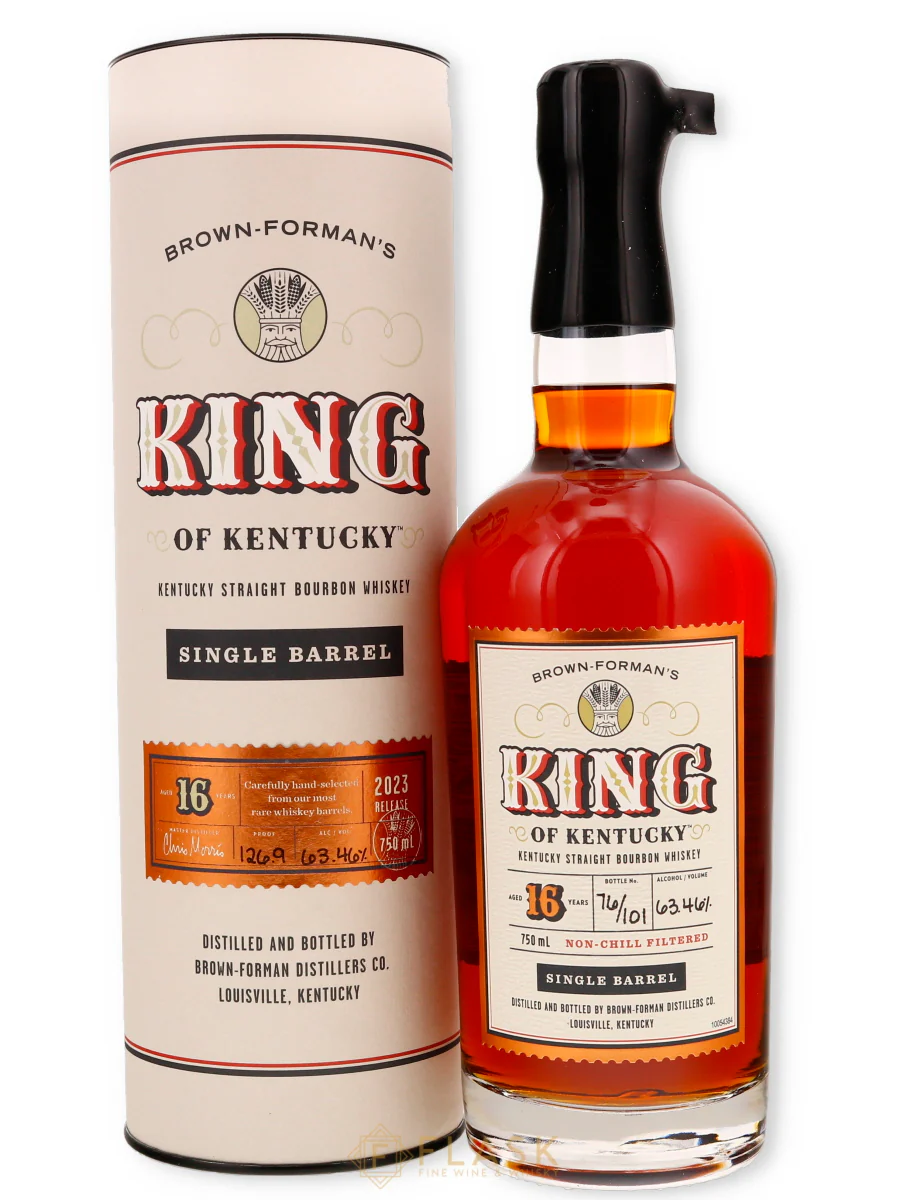 Brown Forman's King of Kentucky 16 Year Old Single Barrel Bourbon 2023 Release #39 Brown Forman's King of Kentucky 16 Year Old Single Barrel Bourbon 2023 Release #39