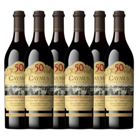 Caymus 50th Anniversary Napa Valley Cabernet Sauvignon 2022 6 Pack