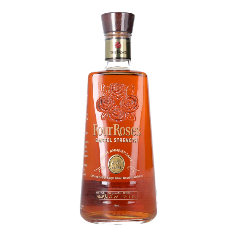 Four Roses 120th Anniversary Single Barrel Limited Edition Barrel Strength Bourbon 2008