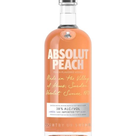 ABSOLUT PEACH VODKA 750ML