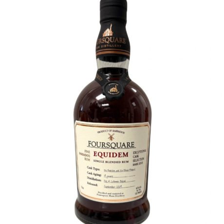 FOURSQUARE EQUIDEM 14 YEAR MARK XXVII SINGLE BLENDED RUM 750ML