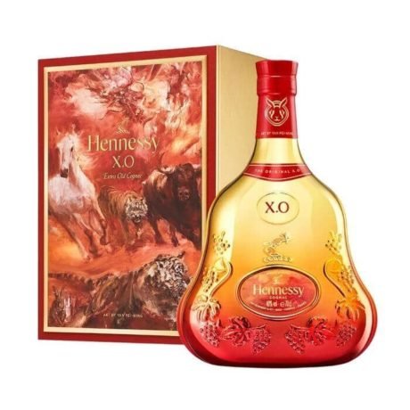 Hennessy x.o x yan pei-ming lunar new year 2023 limited edition 750ml