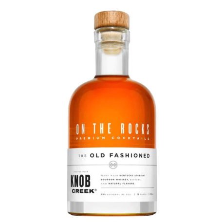 ON THE ROCKS THE OLD FASHIONED KNOB CREEK PREMIUM COCKTAILS 375ML