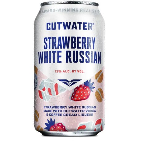CUTWATER STRAWBERRY WHITE RUSSIAN 4 PACK