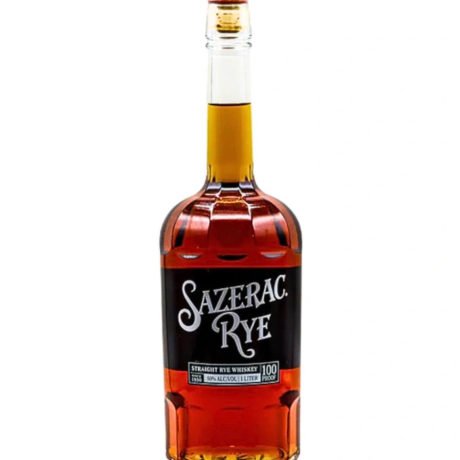 SAZERAC RYE WHISKEY 100 PROOF 1L