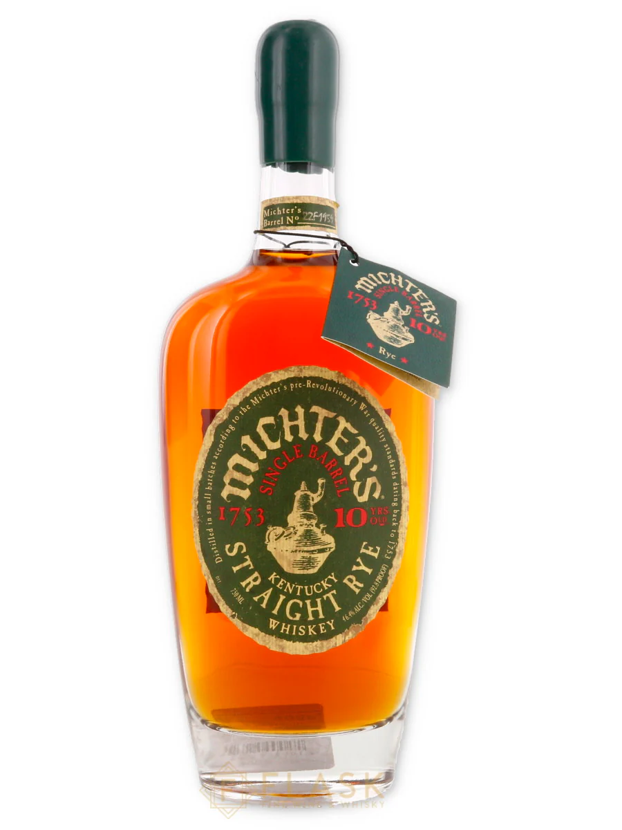 Michters 10 Year Old Single Barrel Rye Whiskey 2023 Michters 10 Year Old Single Barrel Rye Whiskey 2023
