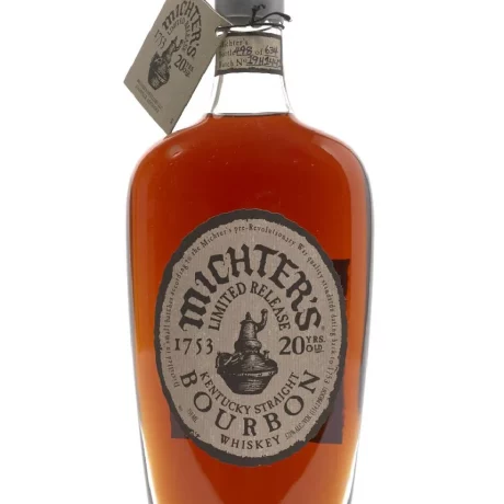 Michters 20 Year Old Single Barrel Bourbon 2018 Export