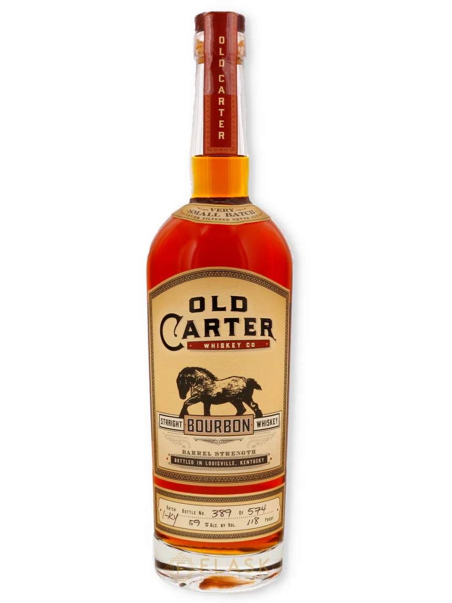 Old Carter Very Small Batch Barrel Strength Bourbon Batch 1-KY 118 Proof 1 of 574 Old Carter Very Small Batch Barrel Strength Bourbon Batch 1-KY 118 Proof 1 of 574