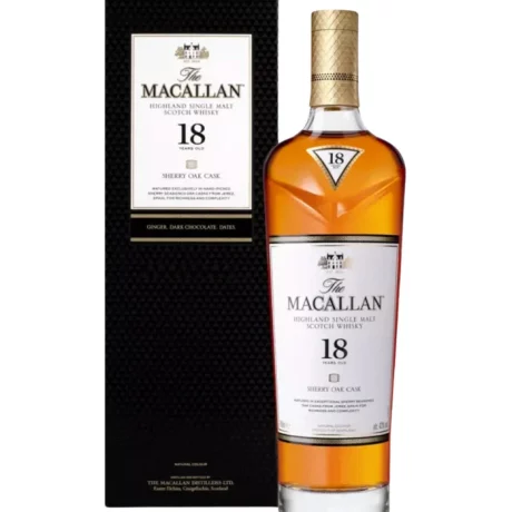 The Macallan 18 Year Sherry Oak Scotch Whisky 750mL