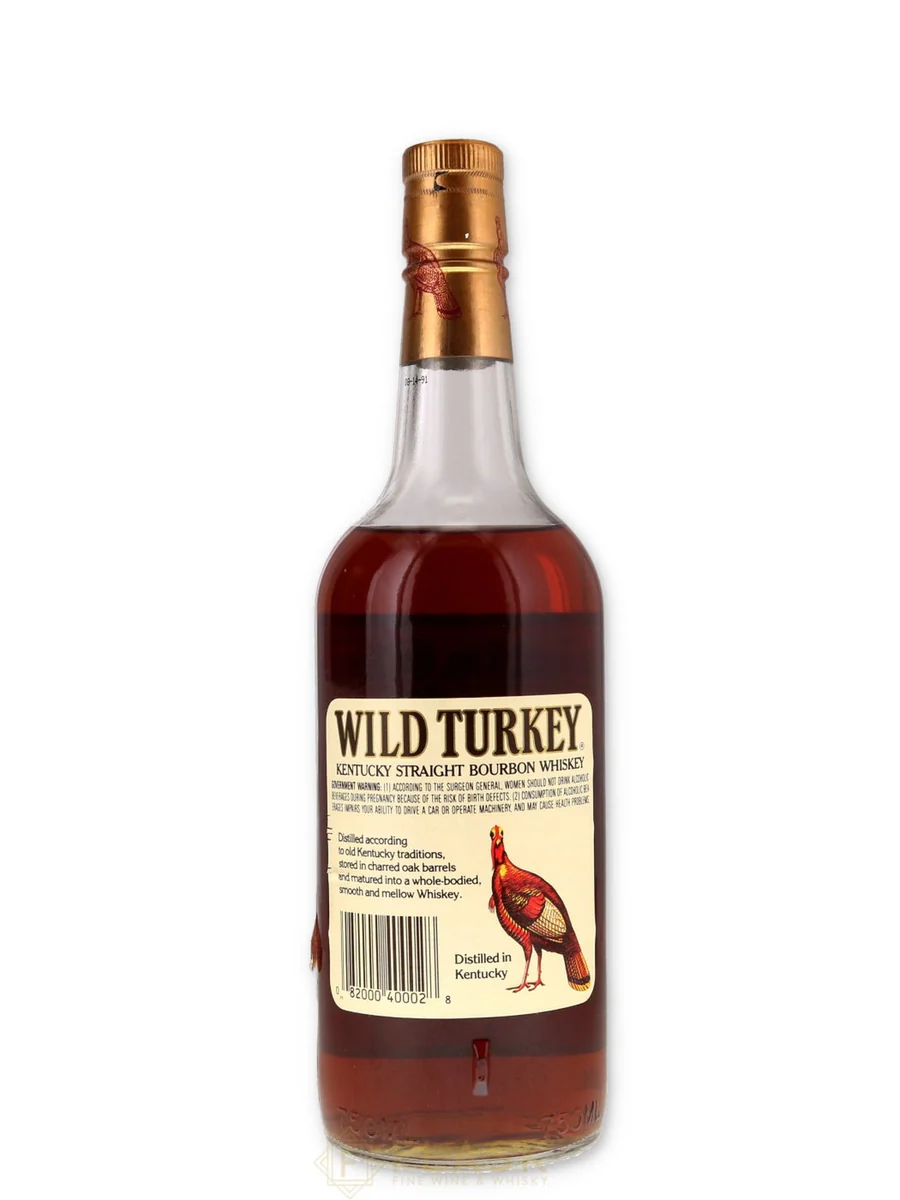 Wild Turkey 101 Proof 8 Year Old Bourbon 1991 In Gift Tin 2
