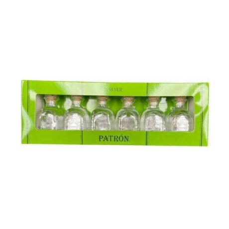 Patron Silver Tequila 6 Pack Shots