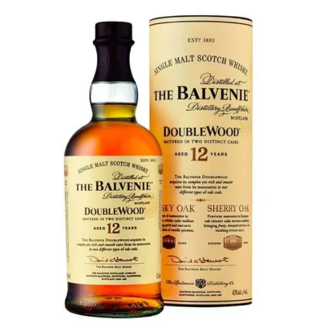 The Balvenie 12 Year Old DoubleWood Single Malt Scotch Whisky 750mL