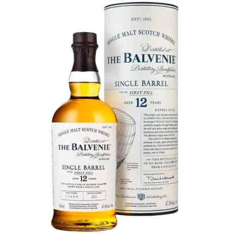 The Balvenie Single Barrel 12 Year Old Scotch Whisky 750mL