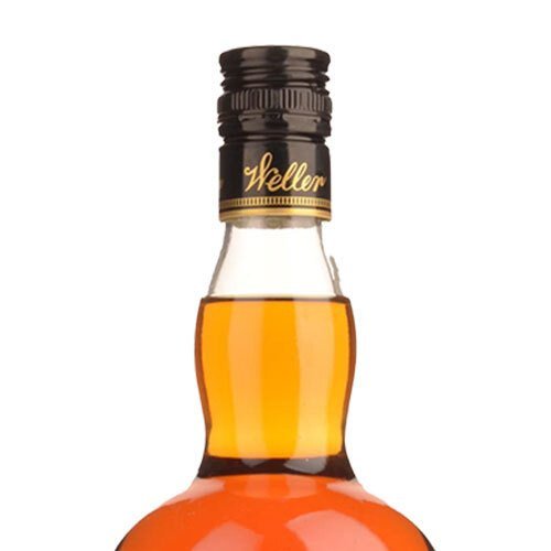W.L. WELLER AGED 12 YEARS BOURBON 750ML TOP VIEW W.L. WELLER AGED 12 YEARS BOURBON 750ML TOP VIEW