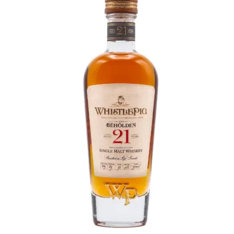 WhistlePig The Béhôlden 21 Year Single Malt Whiskey 750mL