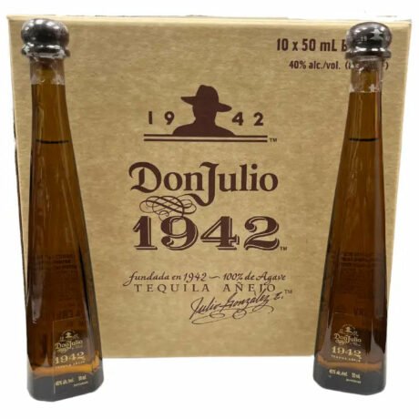 Don Julio 1942 Shooter 50mL 10-Pack Box