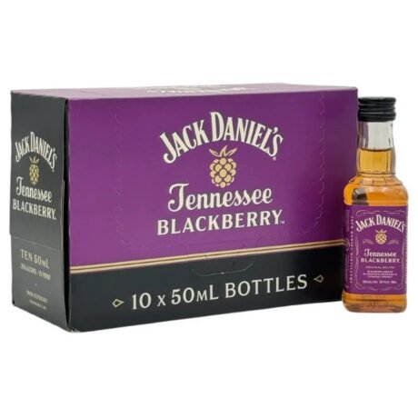 Jack Daniel's Blackberry Shooters 50mL x 10