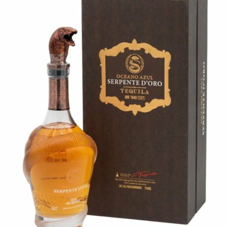 Oceano Azul Serpente D'Oro Tequila Añejo 750mL